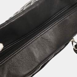 مملوكة مسبقًا Chanel Black Calfskin Cambon Ligne Bowling Bag
