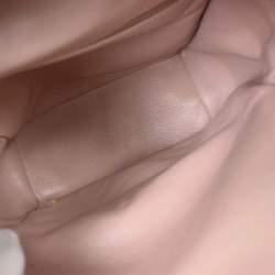 Pre Owned Chanel Pink Calfskin Sequins Backpack