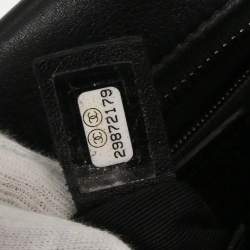مملوكة مسبقًا Chanel Black Calfskin Signature 2way Handbag