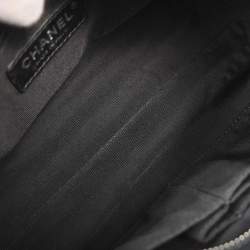مملوكة مسبقًا Chanel Black Calfskin Signature 2way Handbag