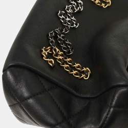 مملوكة مسبقًا Chanel Black Calfskin Signature 2way Handbag