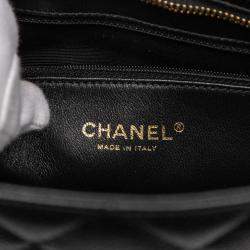 Pre Owned Chanel Black Caviar Medallion Tote