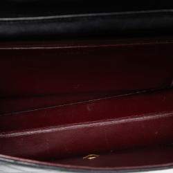 مملوكة مسبقًا Chanel Black CC Quilted Lambskin Single Flap