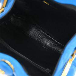 مملوكة مسبقًا Chanel Blue Lambskin Fringe Bum Bag