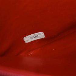 Pre Owned حقيبة شانيل بوردو جلد العجل تريبل سي سي كتف توت