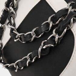 Pre Owned Chanel Black Lambskin Handbag