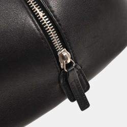 Pre Owned Chanel Black Lambskin Handbag