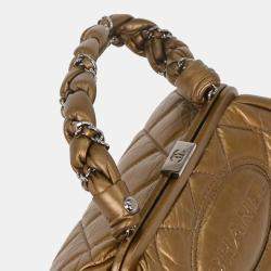 مملوكة مسبقًا Chanel Gold Calfskin Handbag