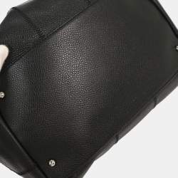 Pre Owned حقيبة شانيل شوكو بار جلد عجل أسود