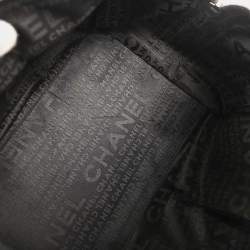 Pre Owned حقيبة شانيل شوكو بار جلد عجل أسود