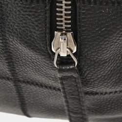 Pre Owned حقيبة شانيل شوكو بار جلد عجل أسود