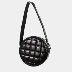 Pre Owned Chanel Black Patent Leather Handbag