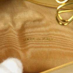 Pre Owned حافظة مفاتيح شانيل جلد عجل بيج صغيرة