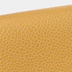 Pre Owned حافظة مفاتيح شانيل جلد عجل بيج صغيرة