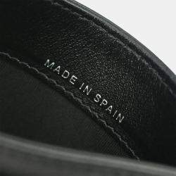 مملوكة مسبقًا Chanel Black Calfskin Cardholder Small