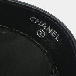 مملوكة مسبقًا Chanel Black Calfskin Cardholder Small