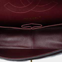 مملوكة مسبقًا Chanel Black Jumbo Classic Lambskin Double Flap