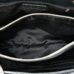 Pre Owned حقيبة يد شانيل غران شامبينغ جلد كافيار أسود