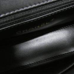 Pre Owned Chanel Black Leather Handbag