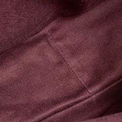 Pre Owned حقيبة كتف شانيل كوكو مارك مطرزة شامواه