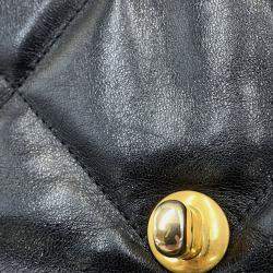 Pre Owned Chanel 19 Matelasse Lambskin Leather Shoulder Bag
