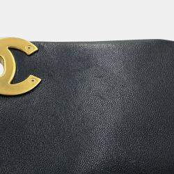 Pre Owned Chanel 19 Matelasse Lambskin Leather Shoulder Bag