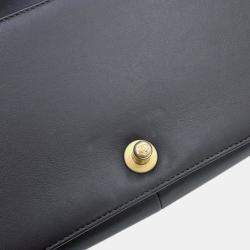 Pre Owned Chanel Chain Shoulder Bag With Coco Mark Boy