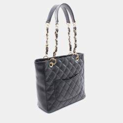 مملوكة مسبقًا Chanel PST Black Leather Tote Bag