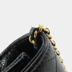 Pre Owned Chanel Timeless Classic Line Chain Wallet