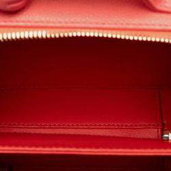 مملوكة مسبقًا Chanel Matelasse Coco Mark Cc Figurine Handbag Pink Caviar Skin