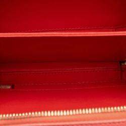 مملوكة مسبقًا Chanel Matelasse Coco Mark Cc Figurine Handbag Pink Caviar Skin