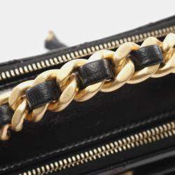 مملوكة مسبقًا Chanel Matelasse Shoulder Bag Leather Black