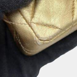 مملوكة مسبقًا Chanel Chain Shoulder Bag Mini Matelasse 18 Coco Mark Lambskin