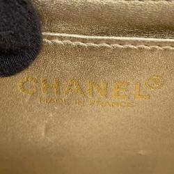 مملوكة مسبقًا Chanel Chain Shoulder Bag Mini Matelasse 18 Coco Mark Lambskin