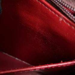 Pre Owned Chanel Chain Shoulder Bag Mini Matelasse Coco Mark Lambskin Mato