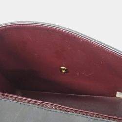 مملوكة مسبقًا Chanel Shoulder Bag V-Stitched Lambskin Black With Gold Hardware And Double Chain