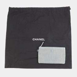 Pre Owned Chanel Deauville Coco Mark Small Tote Bag