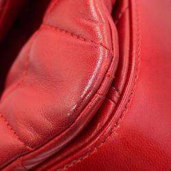 Pre Owned حقيبة شانيل كتف سلسلة ميني ماتلاس كو مارك جلد حمل