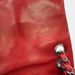 Pre Owned حقيبة شانيل كتف سلسلة ميني ماتلاس كو مارك جلد حمل