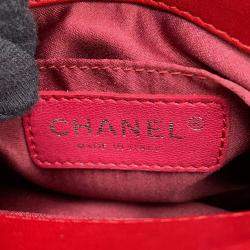 Pre Owned حقيبة شانيل كتف سلسلة ميني ماتلاس كو مارك جلد حمل