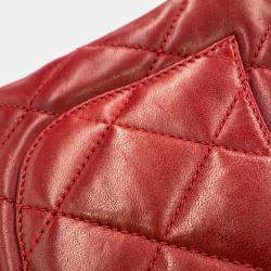 Pre Owned حقيبة شانيل كتف سلسلة ميني ماتلاس كو مارك جلد حمل