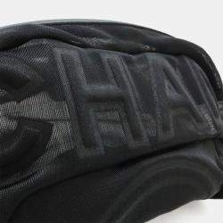 Pre Owned حقيبة جسم شانيل / حقيبة خصر / حقيبة سريعة نايلون أسود