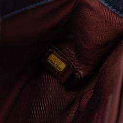 مملوكة مسبقًا Chanel Blue Old Medium Quilted Glazed Calfskin Chain Around Boy Flap