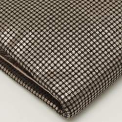 مملوكة مسبقًا حقيبة كلتش شانيل حقيبة يد سلسله فضية جلد مطوي