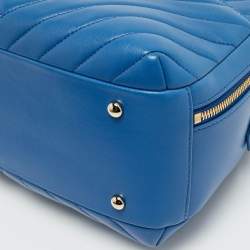 Pre Owned حقيبة شانيل جلد مبطن أخضر متوسطة تريندي سي سي بولينغ