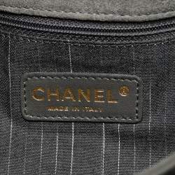 مملوكة مسبقًا Chanel Union Jack Reissue Grey Quilted Leather and Suede Flap Bag