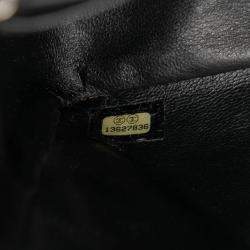 Pre Owned Chanel Black Jumbo Classic Caviar Double Flap