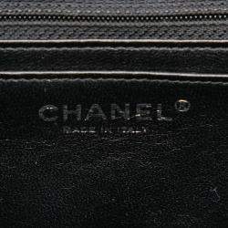 Pre Owned Chanel Black Jumbo Classic Caviar Double Flap