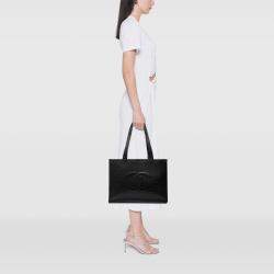 مملوكة مسبقًا Chanel Black CC Caviar Tote