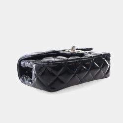 مملوكة مسبقًا Chanel Mini Patent Rectangular Classic Single Flap Bag